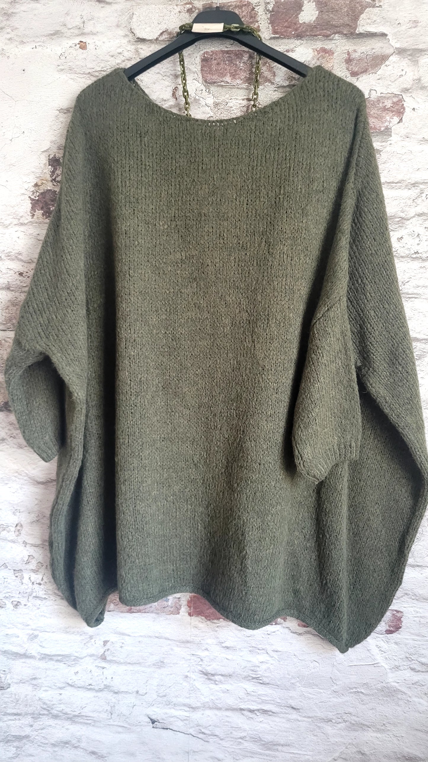 Pull poncho oversize – Style bohème chic