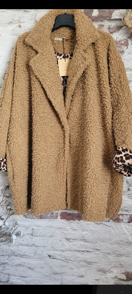 🌷 VESTE MOUMOUTE CAMEL