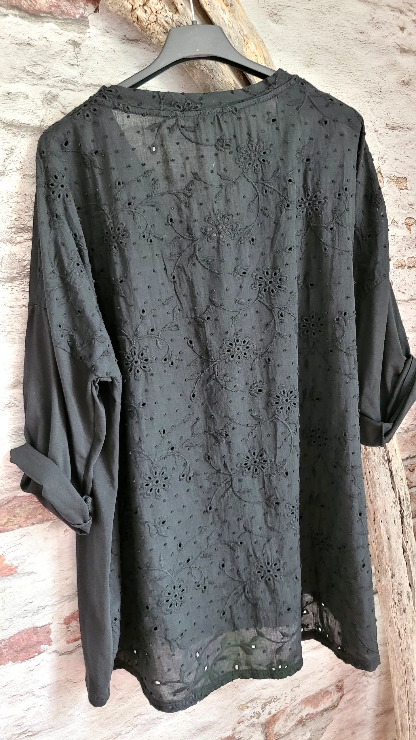 🖤 t-shirt "Broderie Douce"