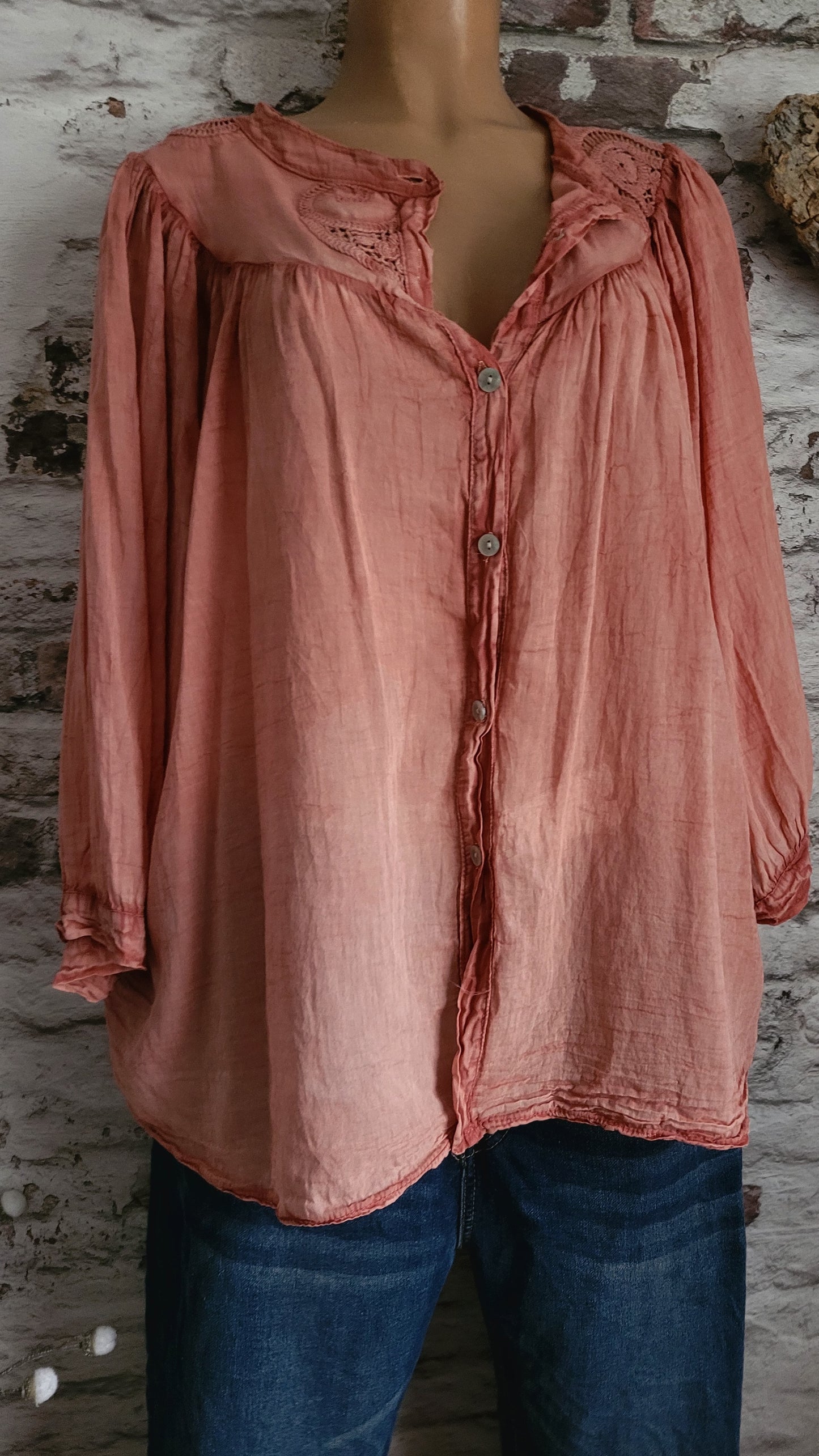 💕 CHEMISE BOHÈME