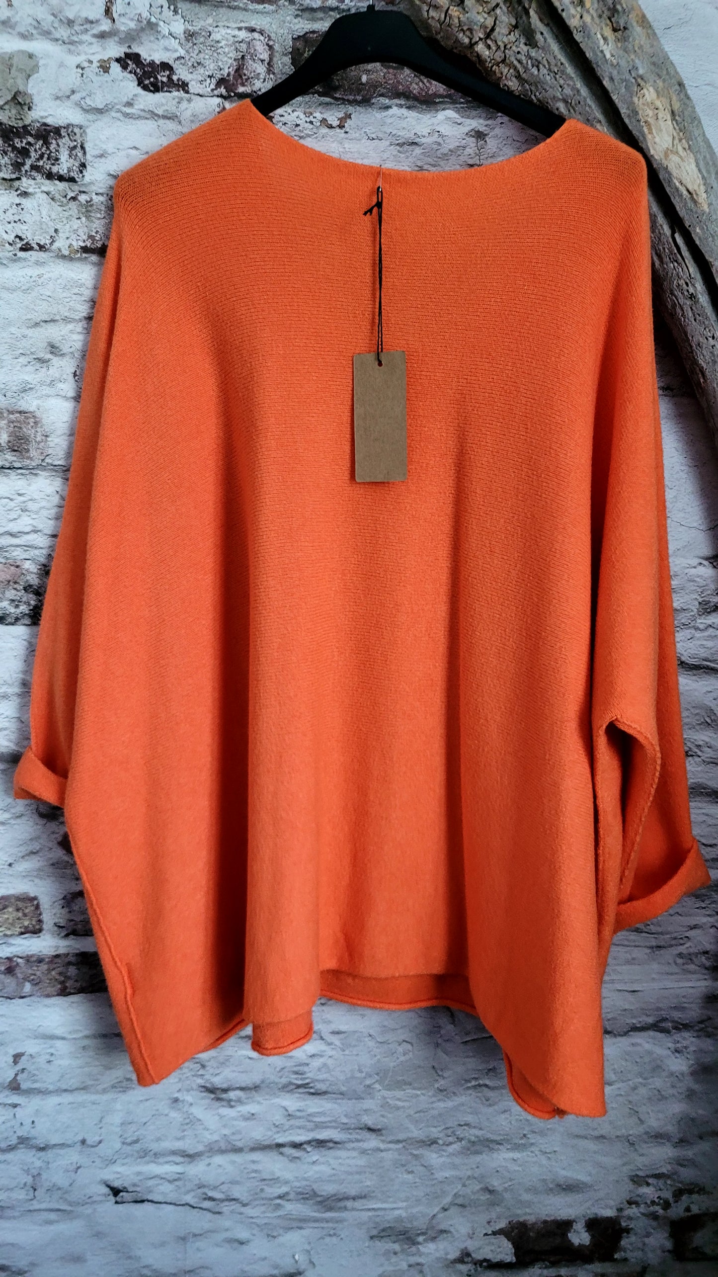 🍒 PULL OVERSIZE ORANGE
