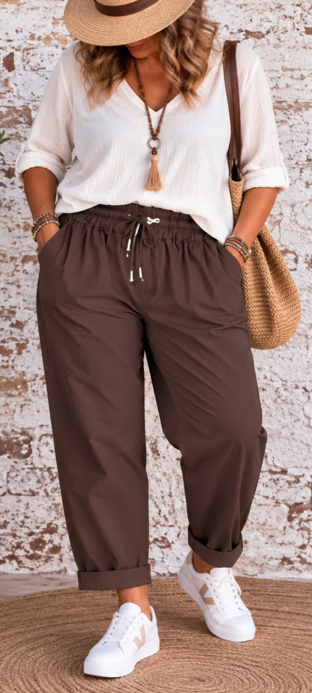 Pantalon magique grande taille – ultra extensible
