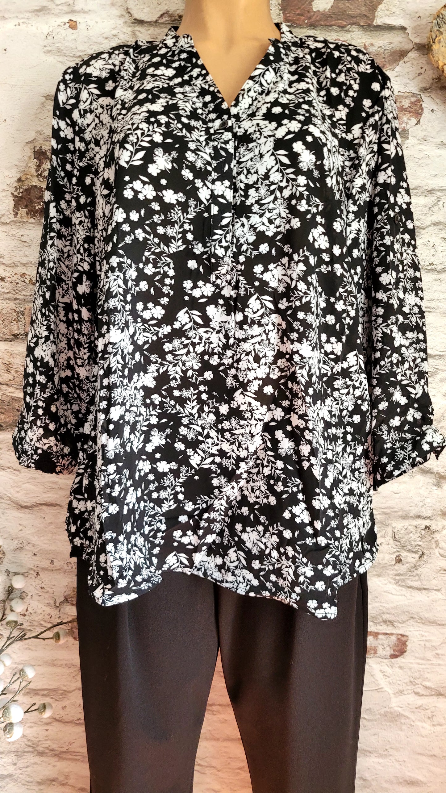 🥀 Tunique motif floral