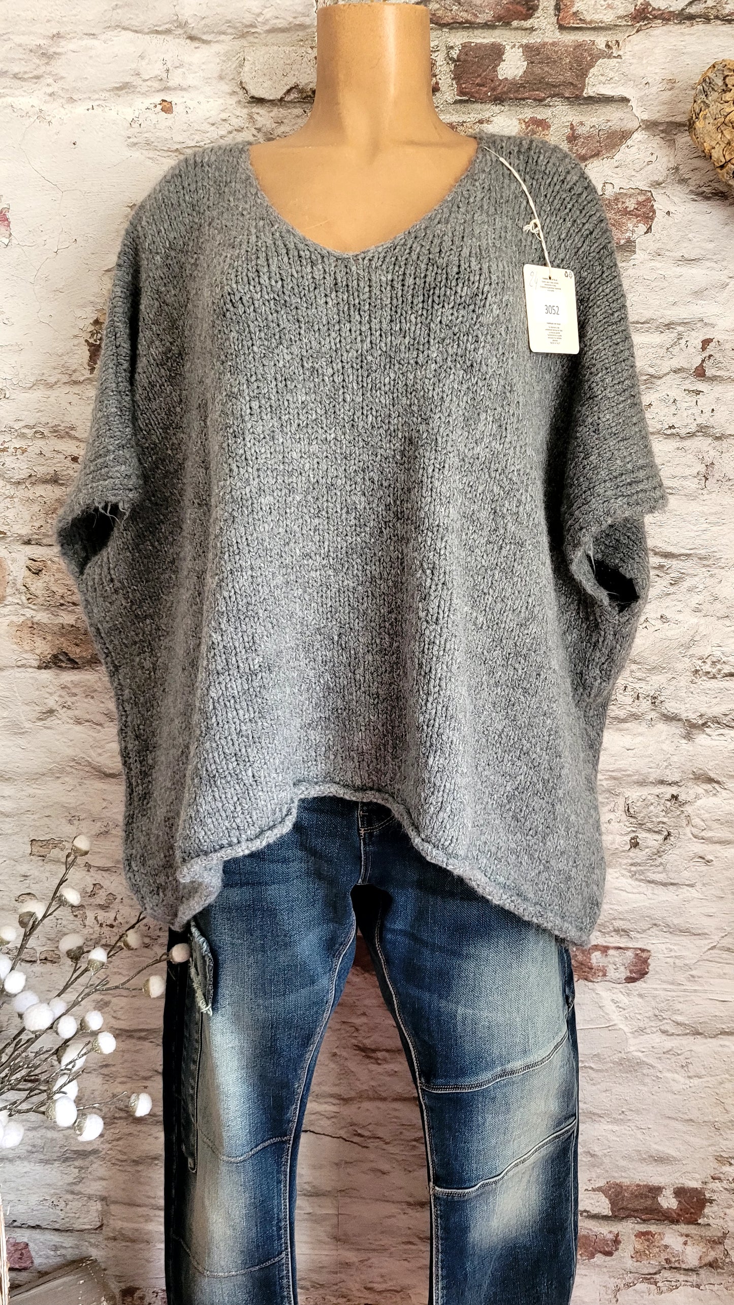 🌸 Pull poncho