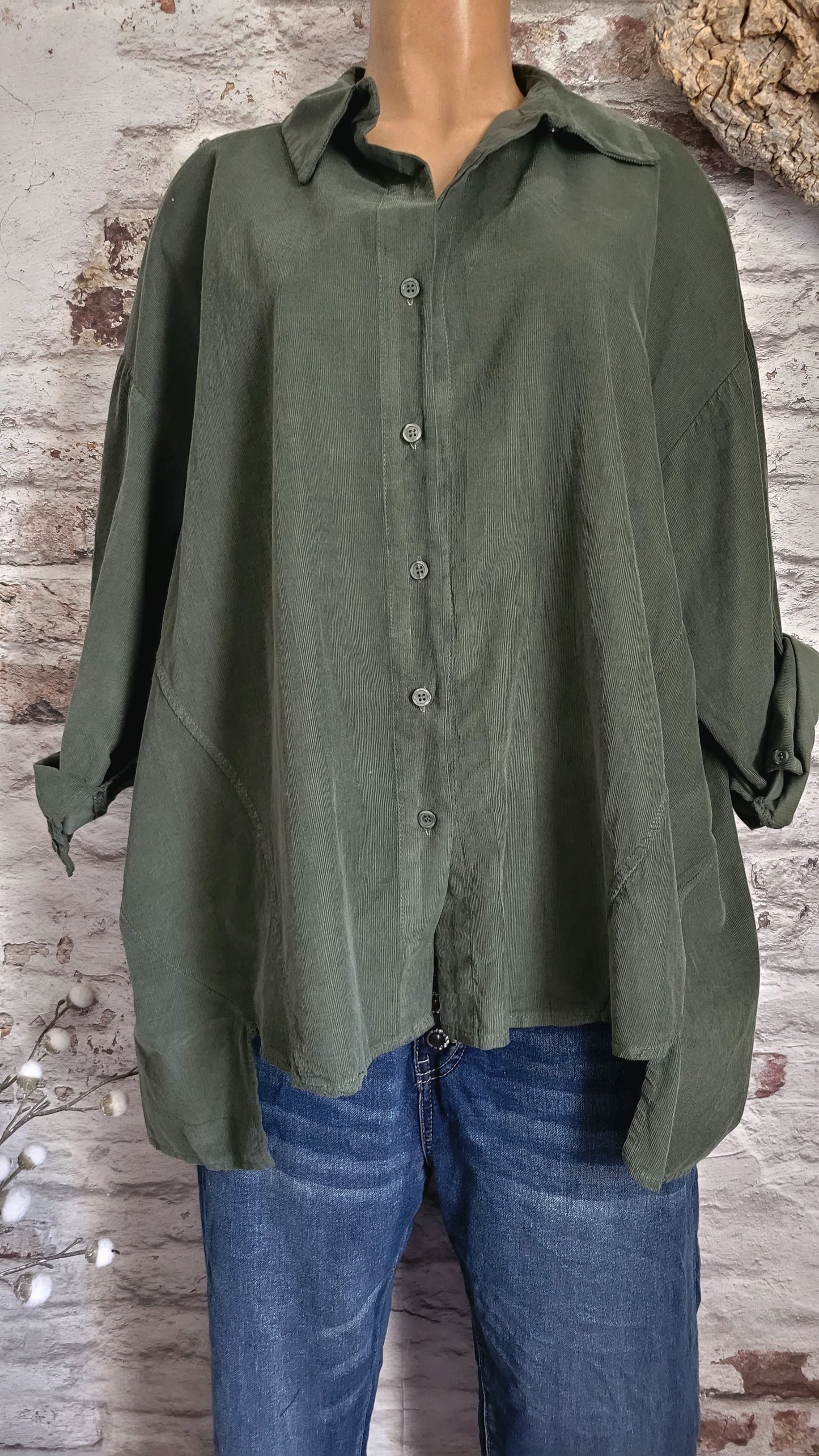 🌺 CHEMISE OVERSIZE